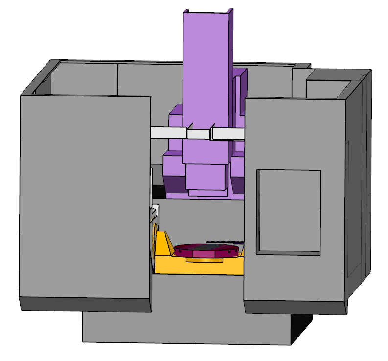 3d  Doosan VC630 5AX