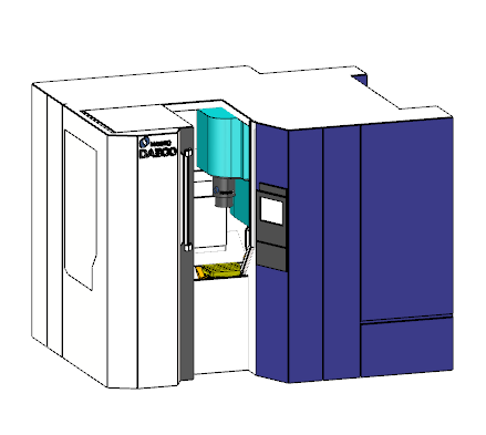 3d  Makino DA300