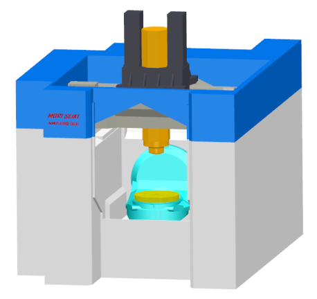 3d  Mori Seiki NMV 5000