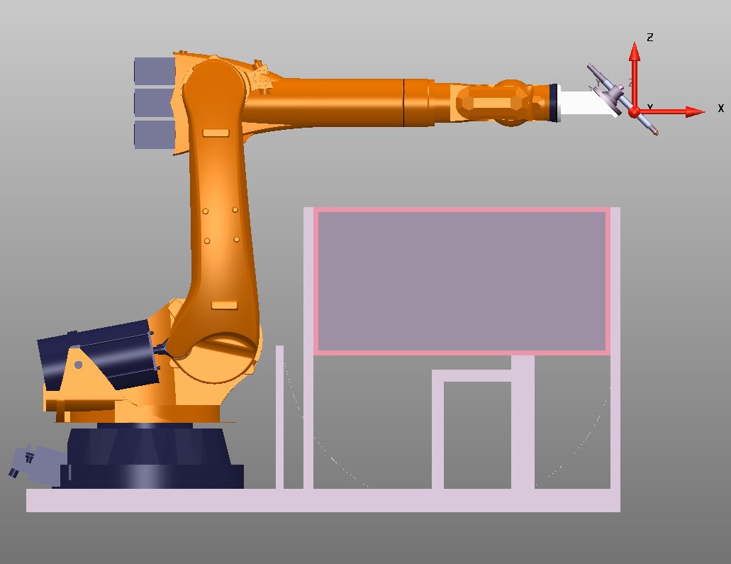 Моделирование робота Kuka240 L180 в CAD системе